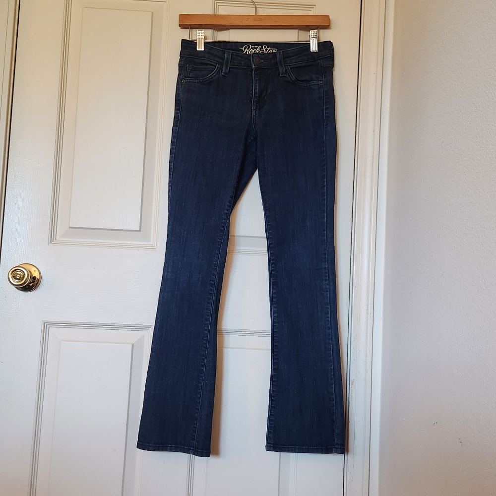 Old navy rock star blue denim jeans short